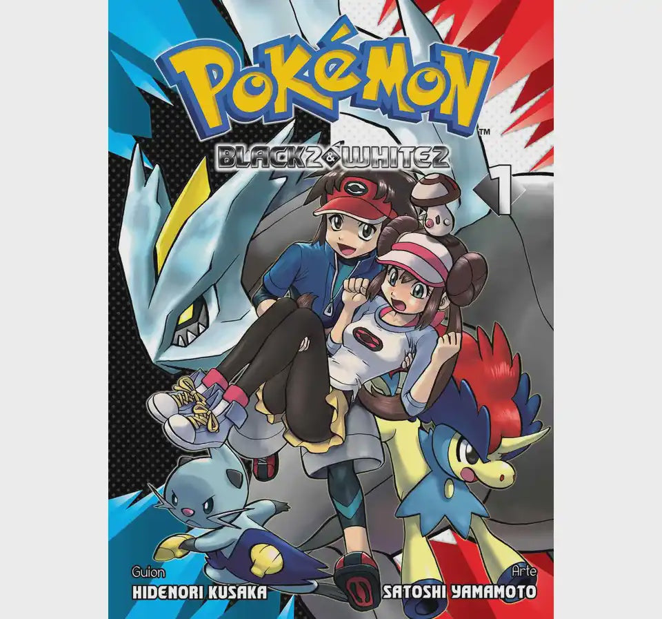 Pokemon Black 2 & White 2 N.1-Mangas Panini-PANINI-Akibara Xpress