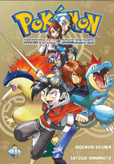 POKEMON HEARTGOLD & SOULSIRVER N.1-Mangas Panini-PANINI-Akibara Xpress