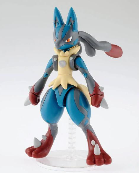 POKEMON MODEL KIT MEGA LUCARIO-Figuras-BANDAI-Akibara Xpress