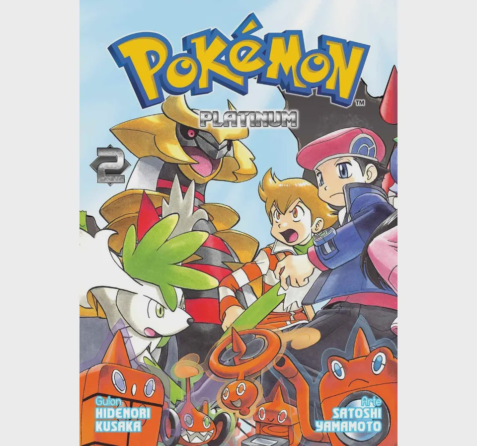 POKEMON PLATINUM N.2-Mangas Panini-PANINI-Akibara Xpress