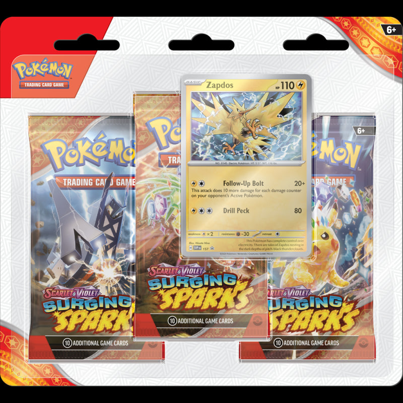 POKEMON TCG SURGING SPARKS BOOSTER BLISTER