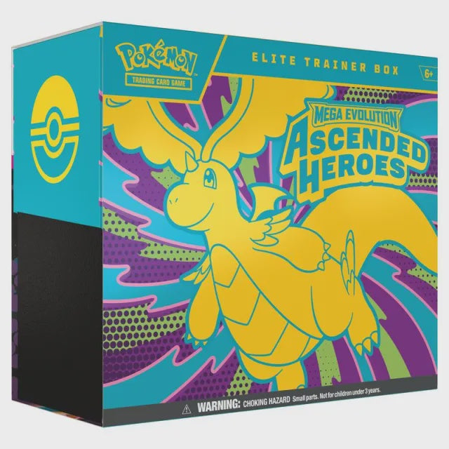 POKEMON TCG ASCENDED HEROES ELITE TRAINER BOX INGLES-TCG-Juegos de Mesa-Akibara Xpress