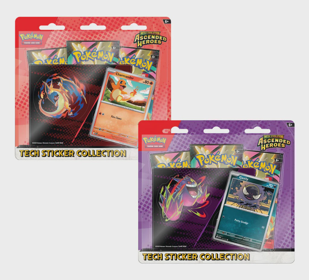 POKEMON TCG ASCENDED HEROES TECH STICKER COLLECTION PAR INGLES-TCG-Juegos de Mesa-Akibara Xpress