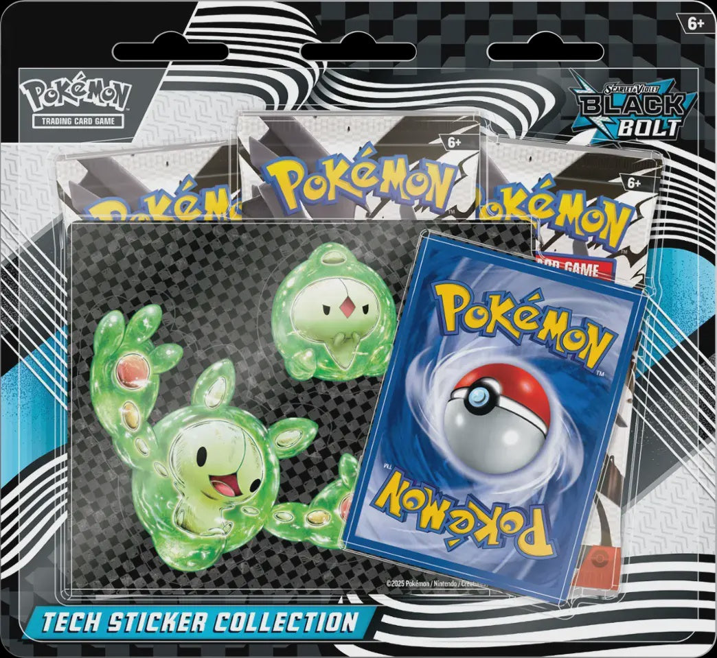 POKEMON TCG BLACK VOLT TECH STICKER COLLECTION REUNICLUS-TCG-Juegos de Mesa-Akibara Xpress