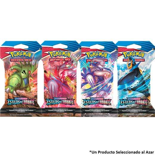 POKEMON TCG BOOSTER ESTILOS DE COMBATE-Juegos De Mesa-PANINI-Akibara Xpress