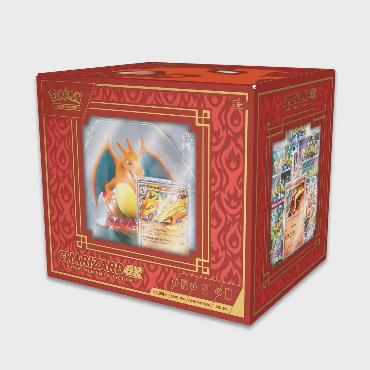 POKEMON TCG CHARIZARD EX SUPER PREMIUM COLLECTION ESPANOL-TCG-Juegos de Mesa-Akibara Xpress