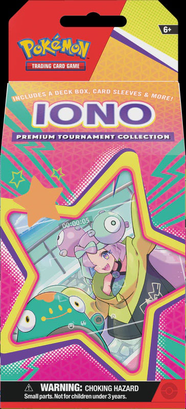 POKEMON TCG IONO PREMIUM TORUNAMENT COLLECTION ESPANOL-TCG-Juegos de Mesa-Akibara Xpress