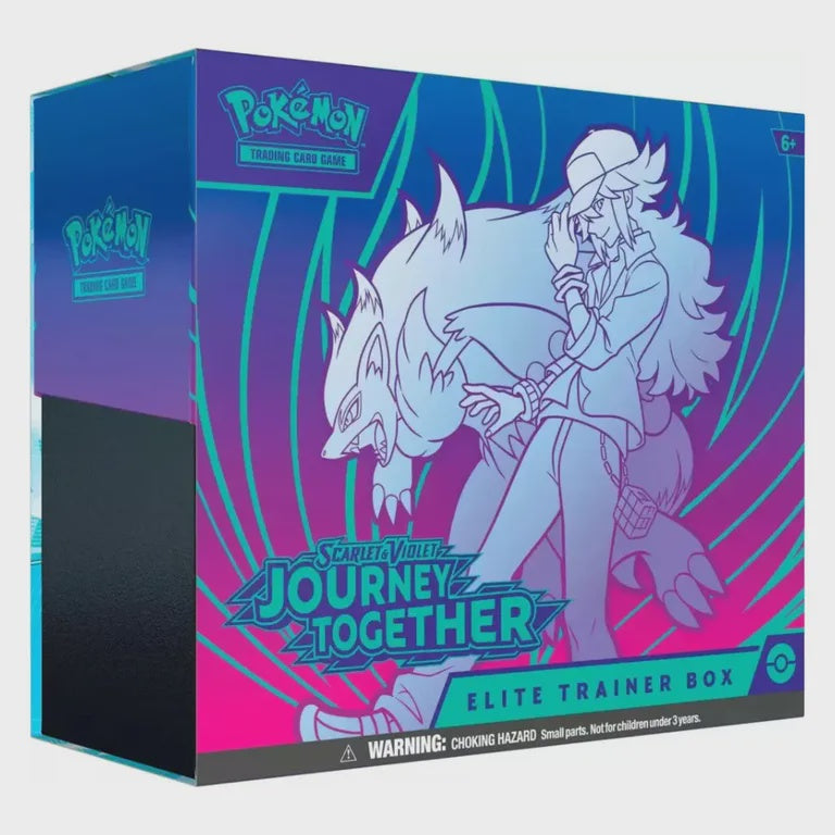 POKEMON TCG JOURNEY TOGETHER ELITE TRAINER BOX ESPANOL-TCG-Juegos de Mesa-Akibara Xpress