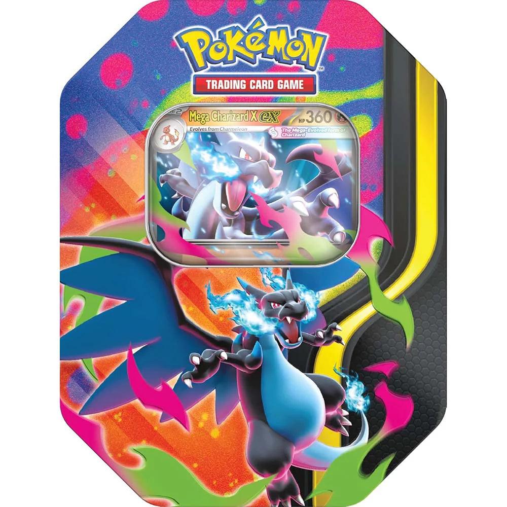POKEMON TCG MEGA CHARIZARD TIN ESPANOL-TCG-POKEMON-Akibara Xpress