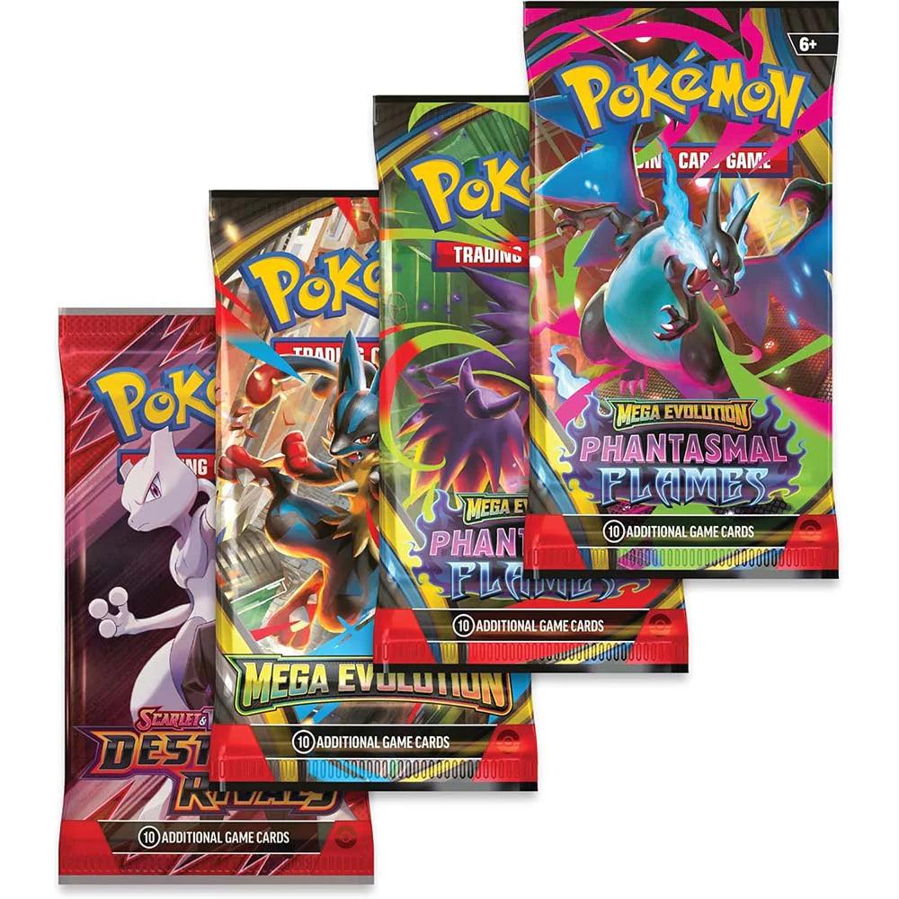 POKEMON TCG MEGA CHARIZARD TIN ESPANOL-TCG-POKEMON-Akibara Xpress