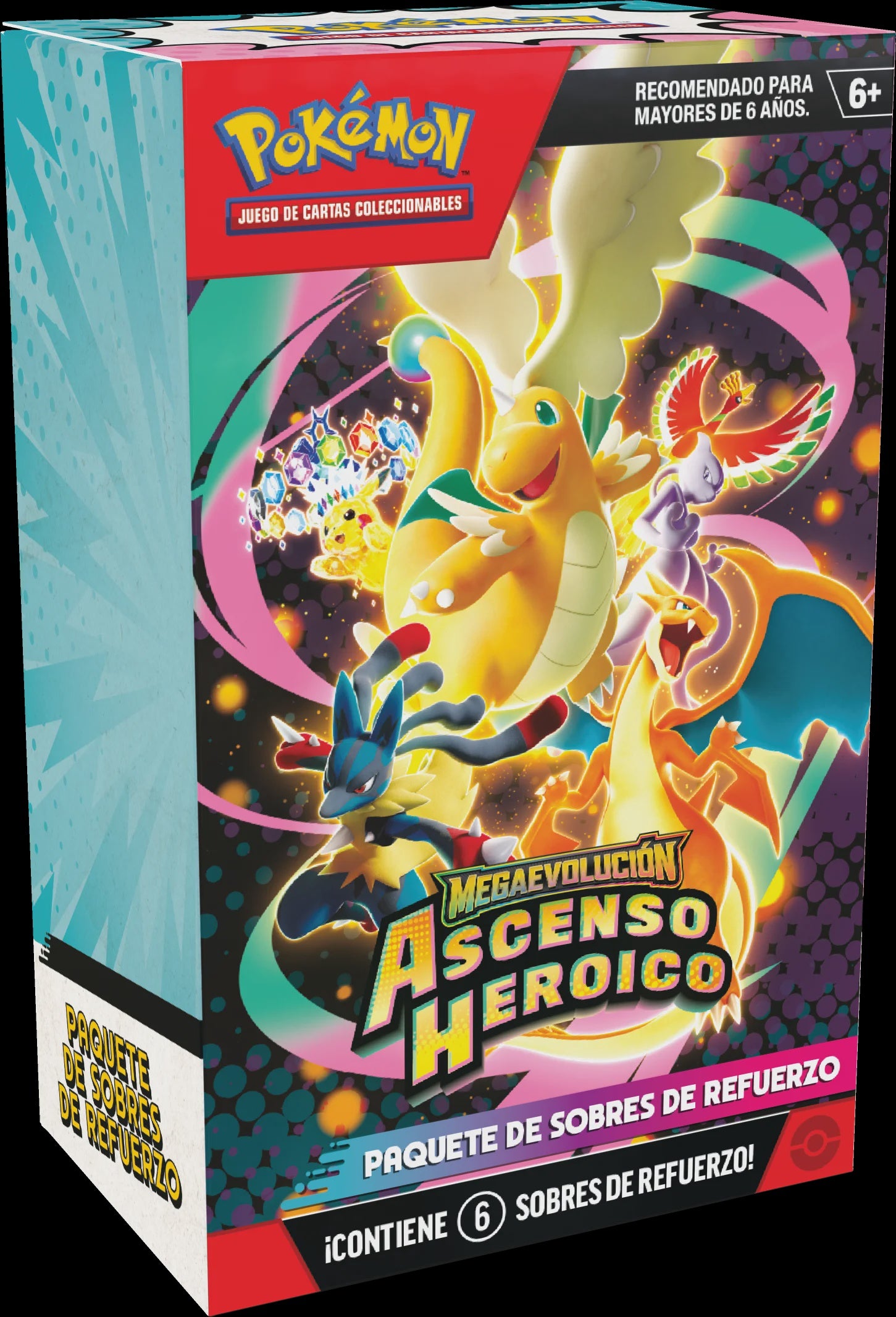 POKEMON TCG MEGA EVOLUTION ASCENDED HEROES BOOSTER BUNDLE ESPANOL-TCG-Juegos de Mesa-Akibara Xpress