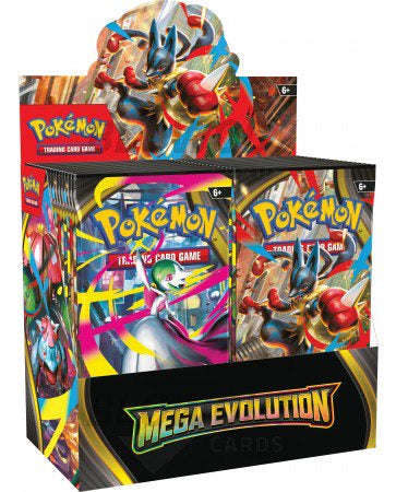 POKEMON TCG MEGA EVOLUTION BOOSTER DISPLAY ESPANOL-TCG-Juegos de Mesa-Akibara Xpress