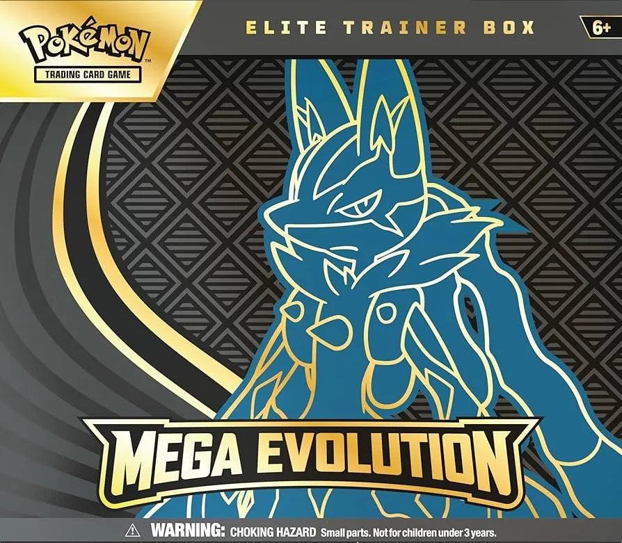 POKEMON TCG MEGA EVOLUTION ELITE TRAINER BOX ESPANOL-TCG-Juegos de Mesa-Akibara Xpress