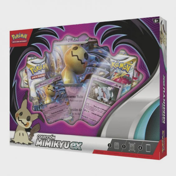 POKEMON TCG MIMIKYU EX BOX ESPANOL-TCG-BANDAI-Akibara Xpress
