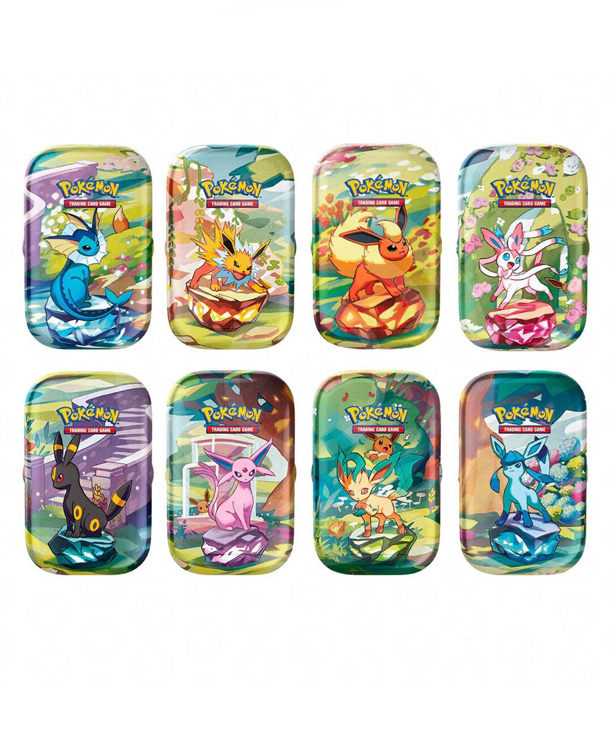 POKEMON TCG PRISMATIC EVOLUTIONS MINITIN (ESPAñOL)-TCG-Juegos de Mesa-Akibara Xpress