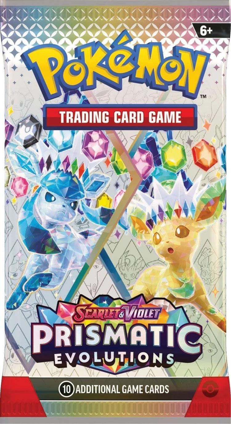 POKEMON TCG PRISMATIC EVOLUTIONS TECH STICKER COLLECTION (INGLES)-TCG-Juegos de Mesa-Akibara Xpress