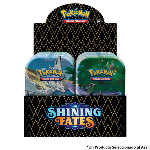POKEMON TCG SHINING FATES MINI TIN-Juegos De Mesa-PANINI-Akibara Xpress