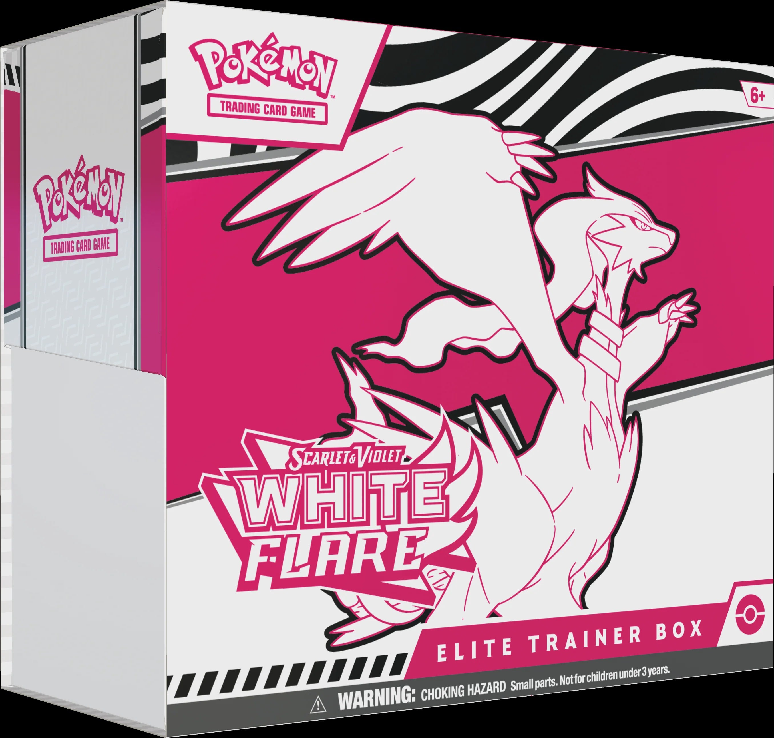 POKEMON TCG WHITE FLARE ELITE TRAINER BOX ESPANOL-TCG-Juegos de Mesa-Akibara Xpress