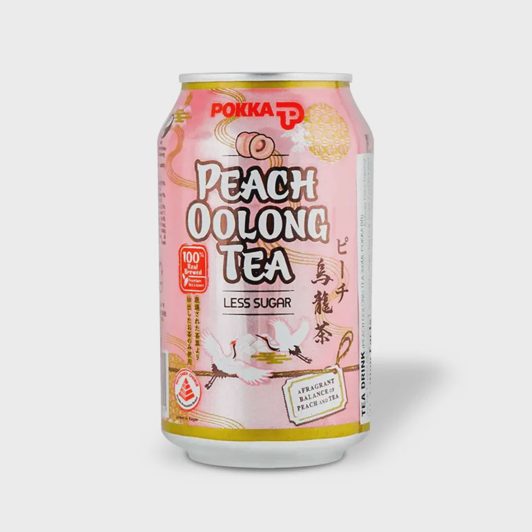 POKKA Peach Oolong Tea 300ml-Alimentos-Asian Food-Akibara Xpress