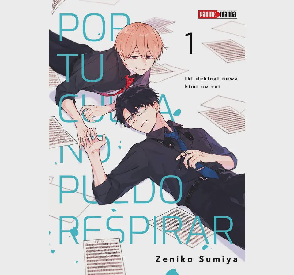 POR TU CULPA NO PUEDO RESPIRAR N.1-Mangas Panini-PANINI-Akibara Xpress