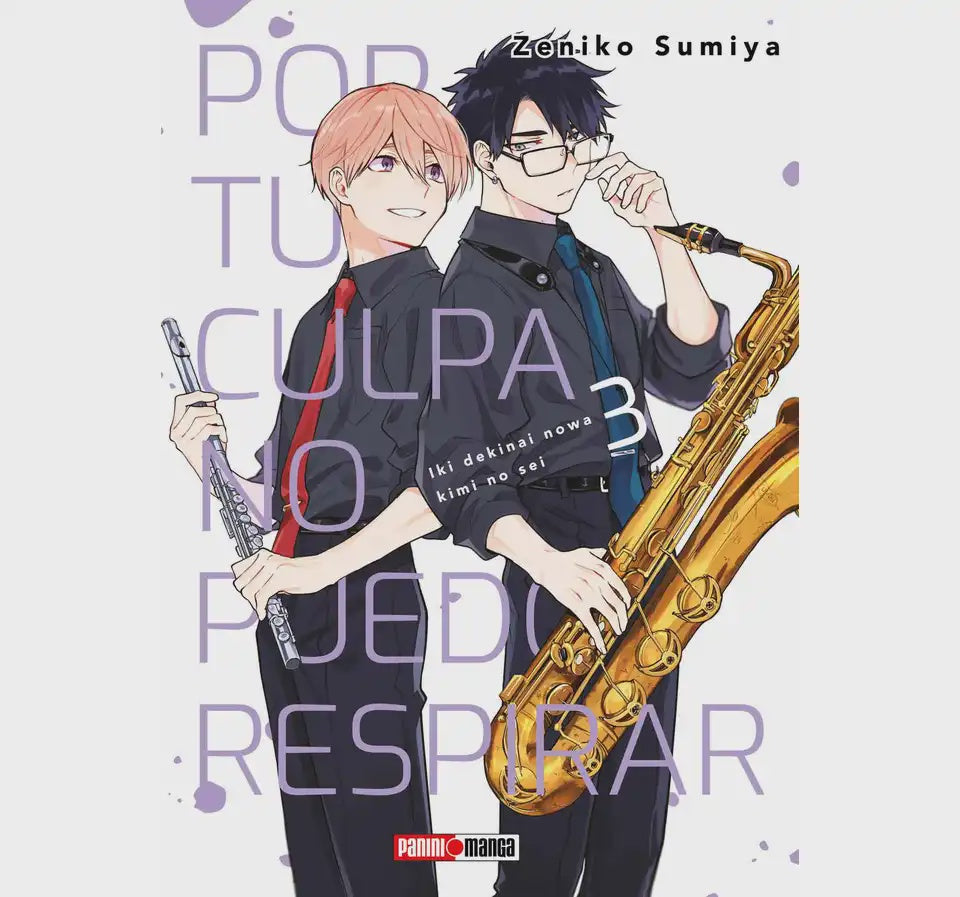 POR TU CULPA NO PUEDO RESPIRAR N.3-Mangas Panini-PANINI-Akibara Xpress