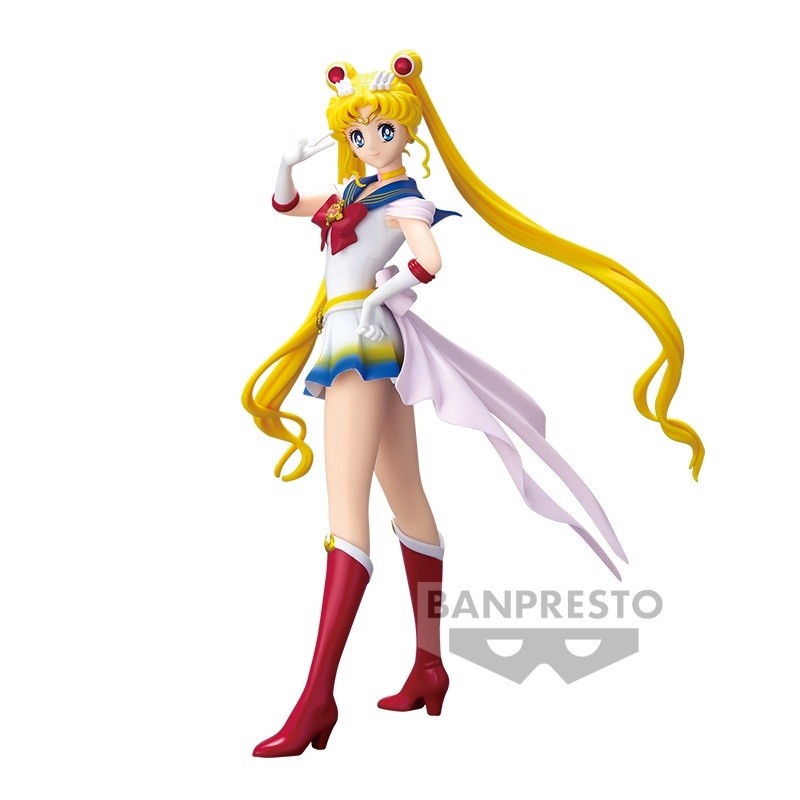Pretty Guardian Sailor Moon Eternal the Movie Super Sailor Moon II Version B Glitter & Glamours Statue-Figuras-BANPRESTO-Akibara Xpress