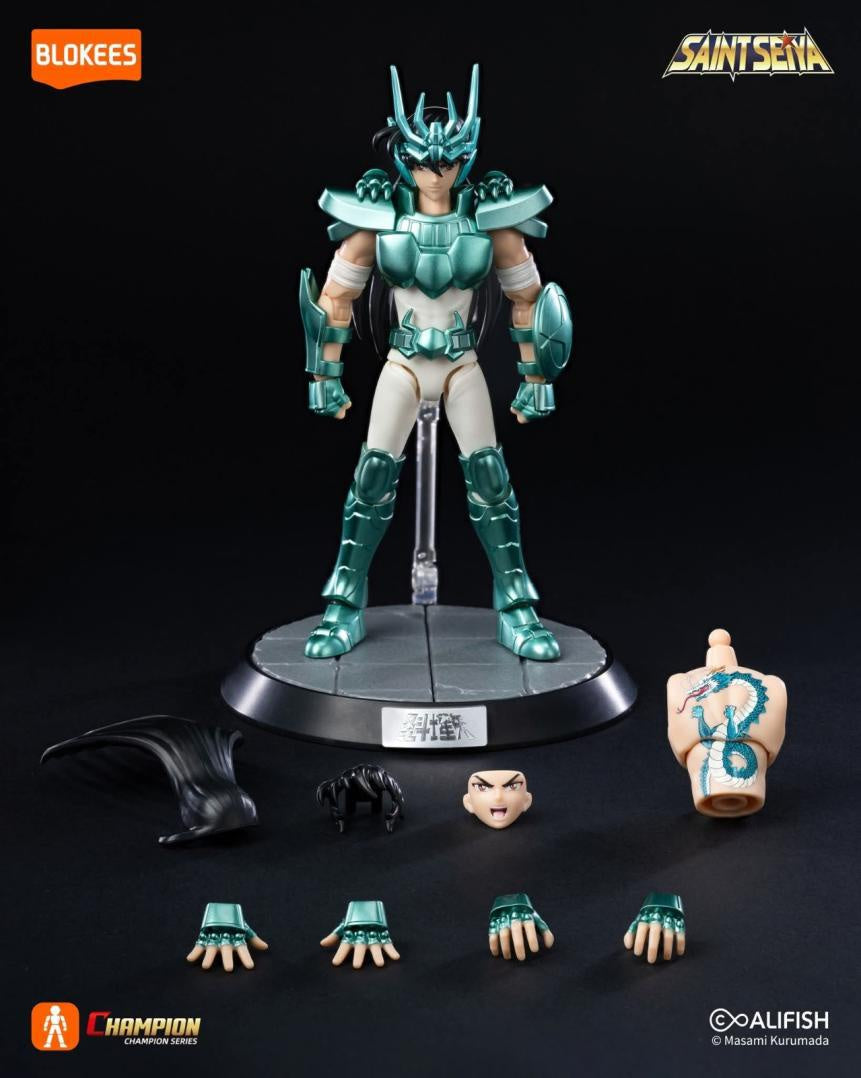 PREVENTA BLOKEES SAINT SEIYA CHAMPION CLASS DRAGON SHIRYU MANGA SETTING-Figuras-PREVENTAS DAM-Akibara Xpress