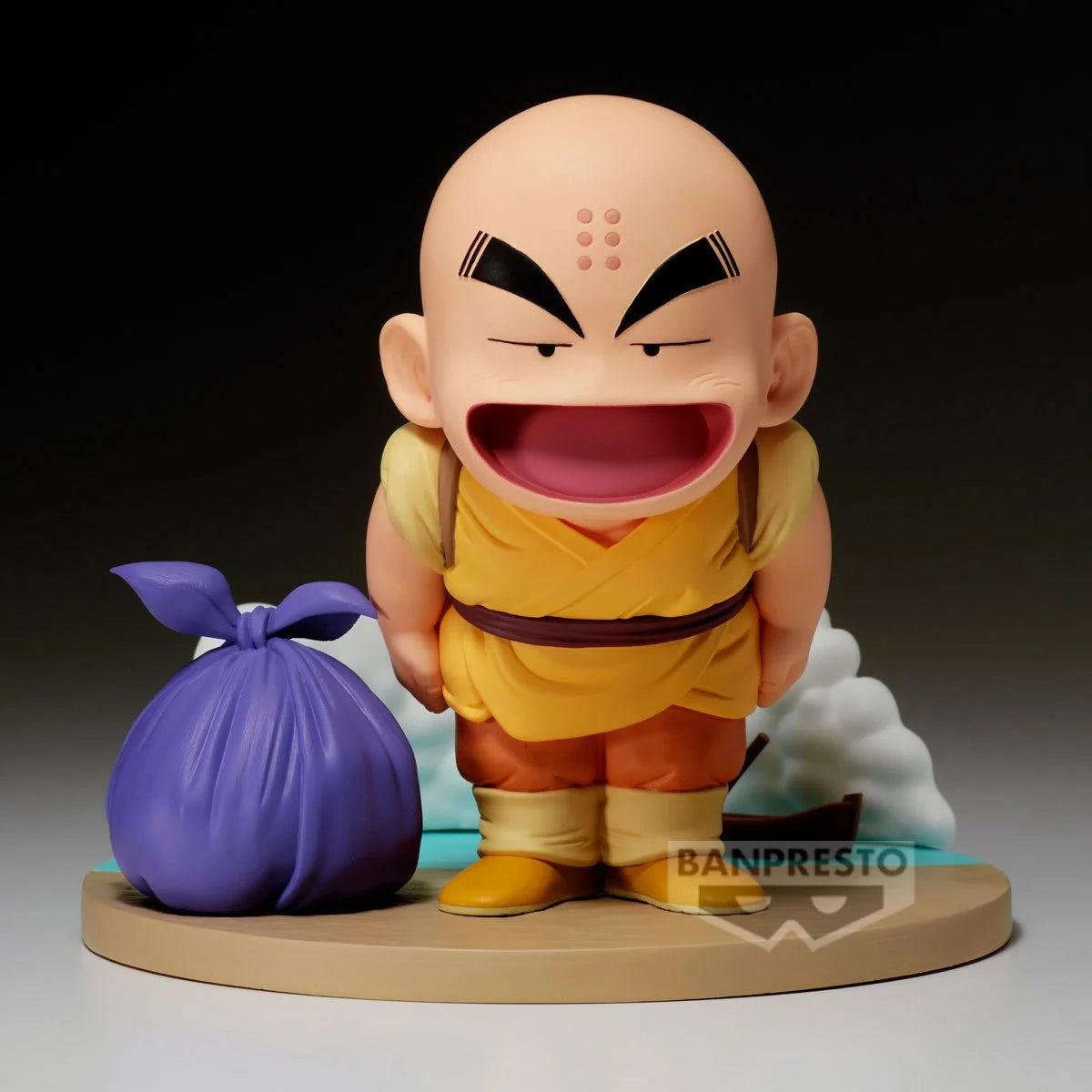 PREVENTA DRAGON BALL HISTORY BOX KRILLIN-Figuras-BANPRESTO-Akibara Xpress