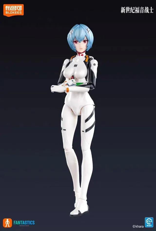 PREVENTA EVANGELION FANTASTICS SERIES AYANAMI REI (PLUG SUIT)-Figuras-BLOKEES-Akibara Xpress
