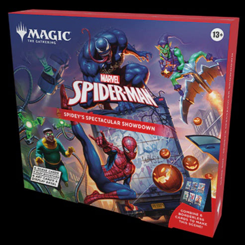 PREVENTA MAGIC THE GATHERING SPIDER MAN SCENE BOX DISPLAY-TCG-Juegos de Mesa-Akibara Xpress
