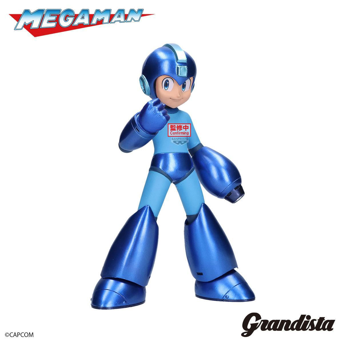 PREVENTA MEGA MAN GRANDISTA MEGA MAN METALLIC COLOR VER-Figuras-BANPRESTO-Akibara Xpress