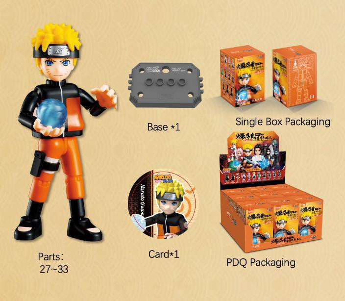 PREVENTA NARUTO GALAXY VERSION 01 ULTIMATE BOND PIEZA-Figuras-BLOKEES-Akibara Xpress