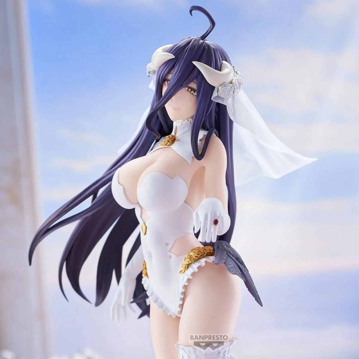 PREVENTA OVERLORD GLITTER & GLAMOURS ALBEDO WEDDING VER-Figuras-BANPRESTO-Akibara Xpress