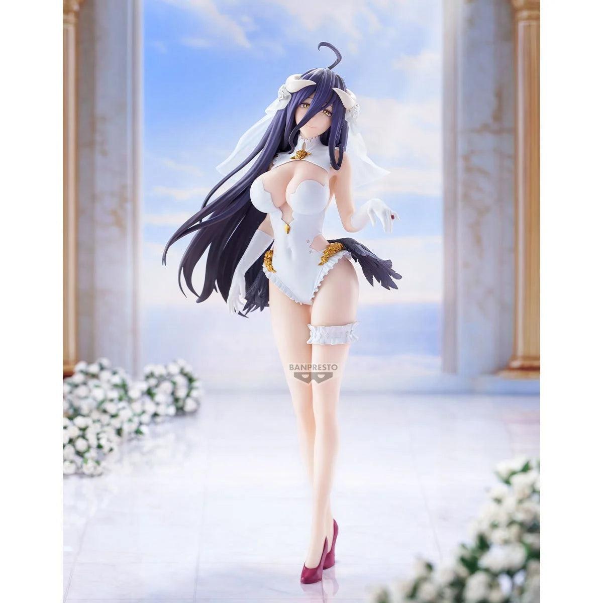 PREVENTA OVERLORD GLITTER & GLAMOURS ALBEDO WEDDING VER-Figuras-BANPRESTO-Akibara Xpress