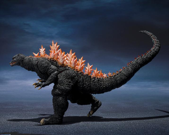 PREVENTA S.H.MONSTERARTS GODZILLA [2004] HEAT RAY VER. VS NEW GOTENGO-Figuras-BANDAI-Akibara Xpress