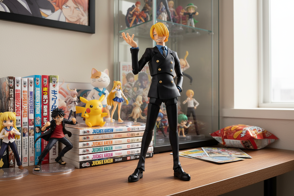 PREVENTA SH FIGUARTS SANJI ROMANCE DAWN-Figuras-BANDAI-Akibara Xpress