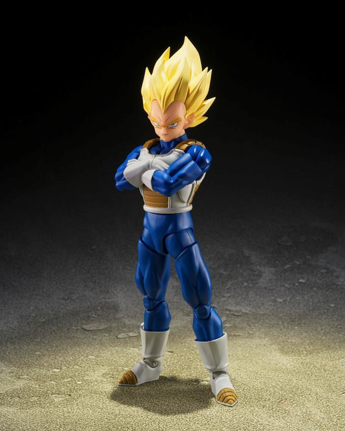 PREVENTA SH FIGUARTS SUPER SAIYAN VEGETA DANGEROUS PRIDE-Figuras-BANDAI-Akibara Xpress