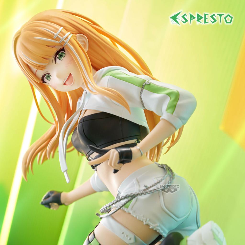 PREVENTA THE IDOLM@STER GAKUEN ESPRESTO-ACCENT GREEN-SUMIKA SHIUN-Figuras-BANPRESTO-Akibara Xpress
