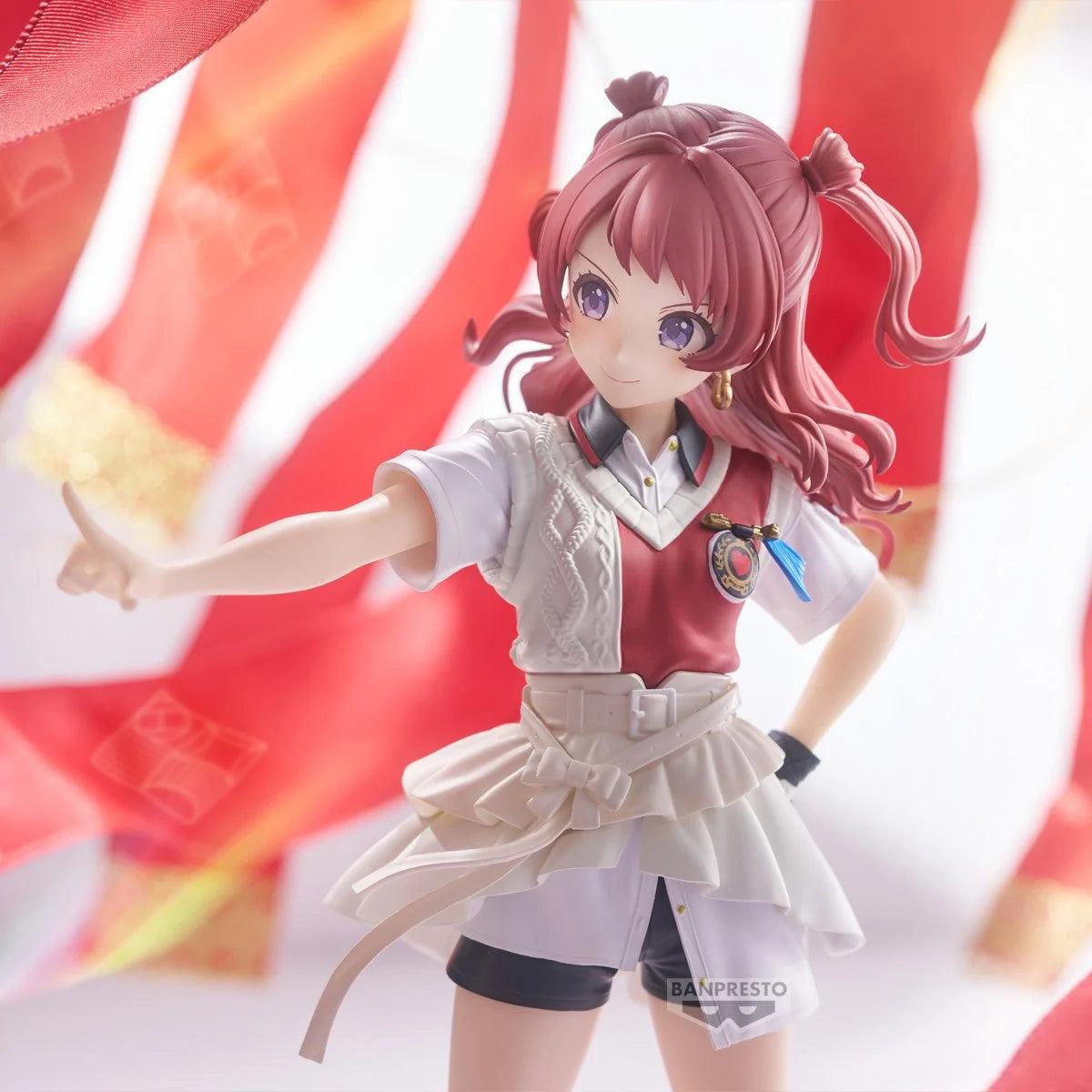 PREVENTA THE IDOLM@STER GAKUEN ESPRESTO-MAJESTIC POSE-SAKI HANAMI-Figuras-BANPRESTO-Akibara Xpress