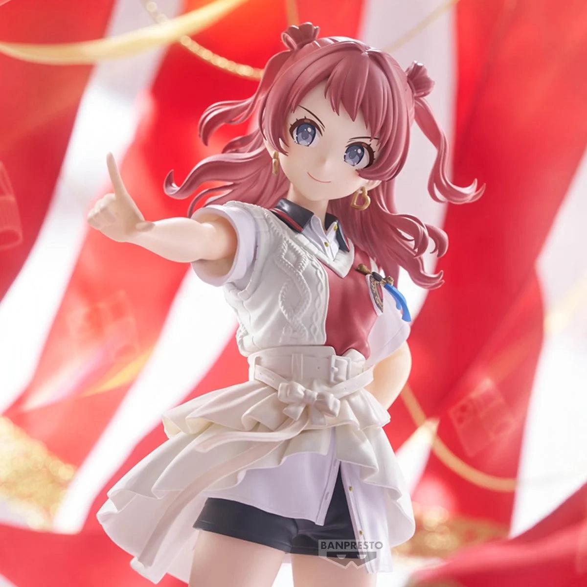 PREVENTA THE IDOLM@STER GAKUEN ESPRESTO-MAJESTIC POSE-SAKI HANAMI-Figuras-BANPRESTO-Akibara Xpress