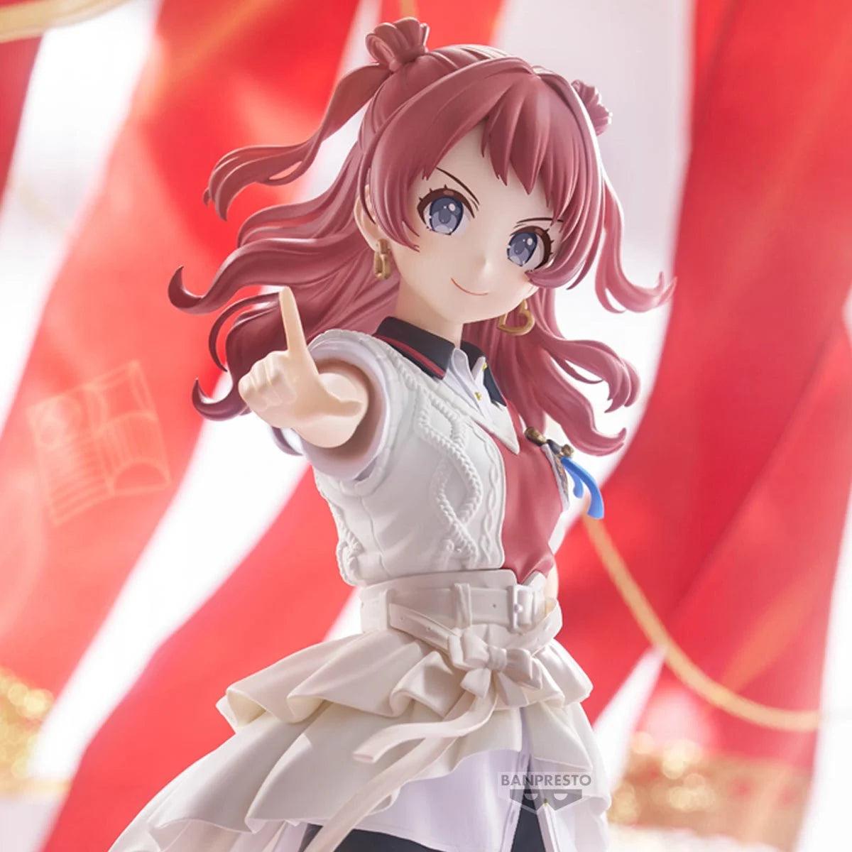 PREVENTA THE IDOLM@STER GAKUEN ESPRESTO-MAJESTIC POSE-SAKI HANAMI-Figuras-BANPRESTO-Akibara Xpress