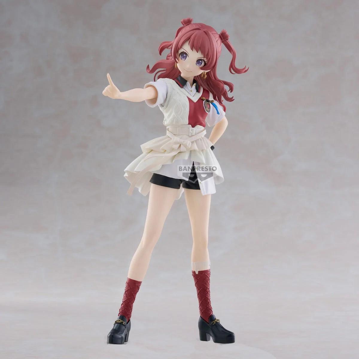 PREVENTA THE IDOLM@STER GAKUEN ESPRESTO-MAJESTIC POSE-SAKI HANAMI-Figuras-BANPRESTO-Akibara Xpress