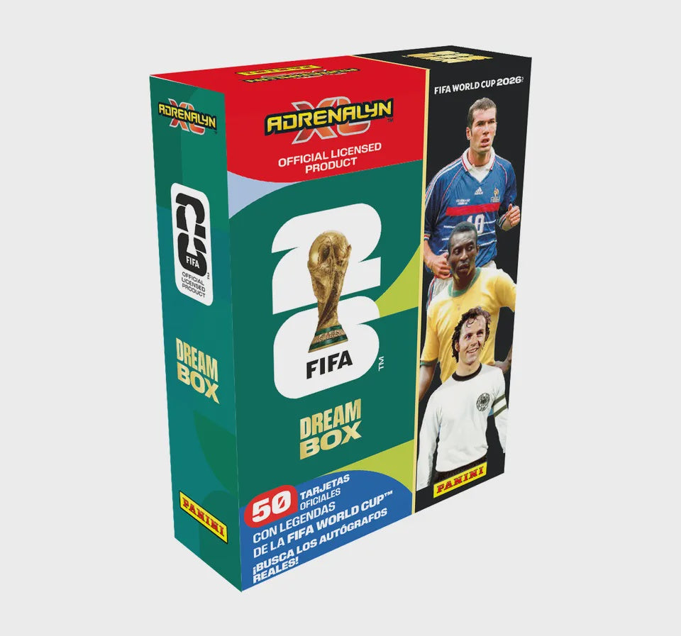 PREVENTA WORLD CUP 2026 TCG DREAM BOX (50 CARDS)-Comics-PANINI-Akibara Xpress