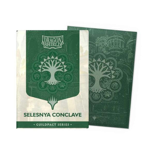 DRAGON SHIELD MICAS STANDARD DUAL MATTE MTG GUILDPACT SERIES SELESNYA CONCLAVE ART (100 CT)