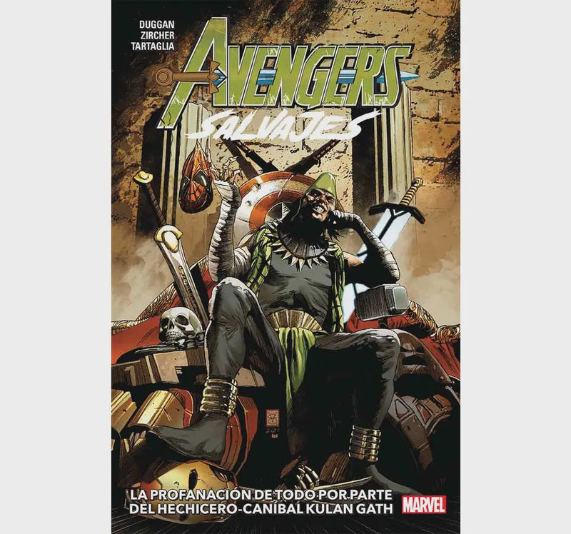 COMIC AVENGERS SALVAJES VOL.05