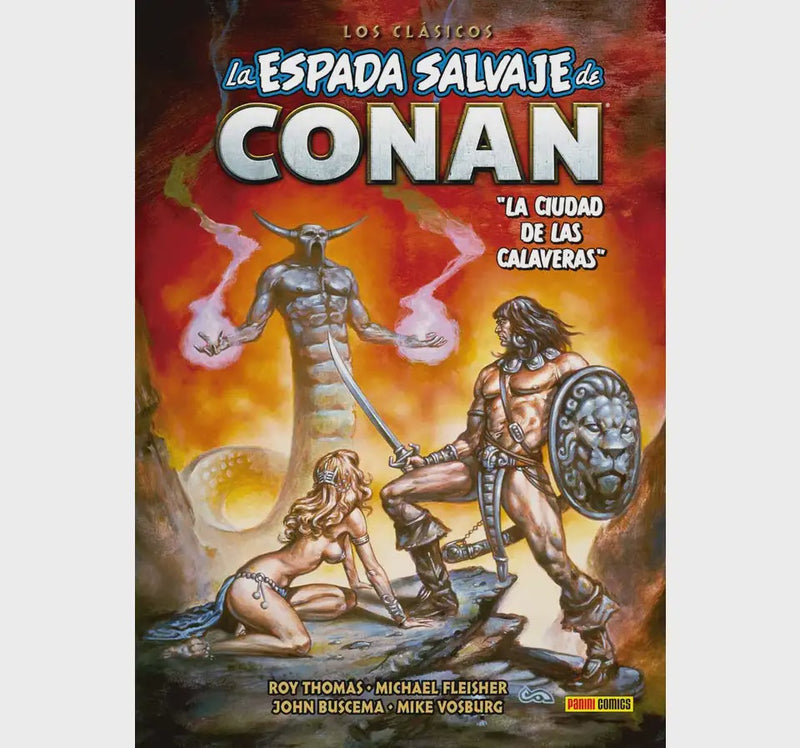 LA ESPADA SALVAJE DE CONAN LOS CLÁSICOS VOL.19