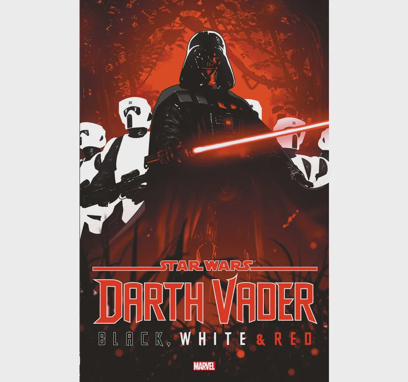 STAR WARS: DARTH VADER - BLACK, WHITE AND RED