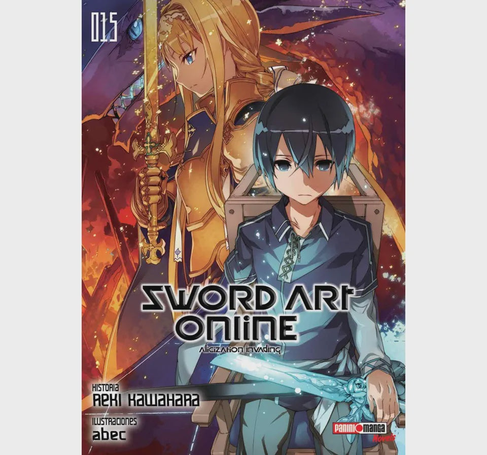 SAO NOVELS ALICIZATION DIVIDING N.15 NOVEL