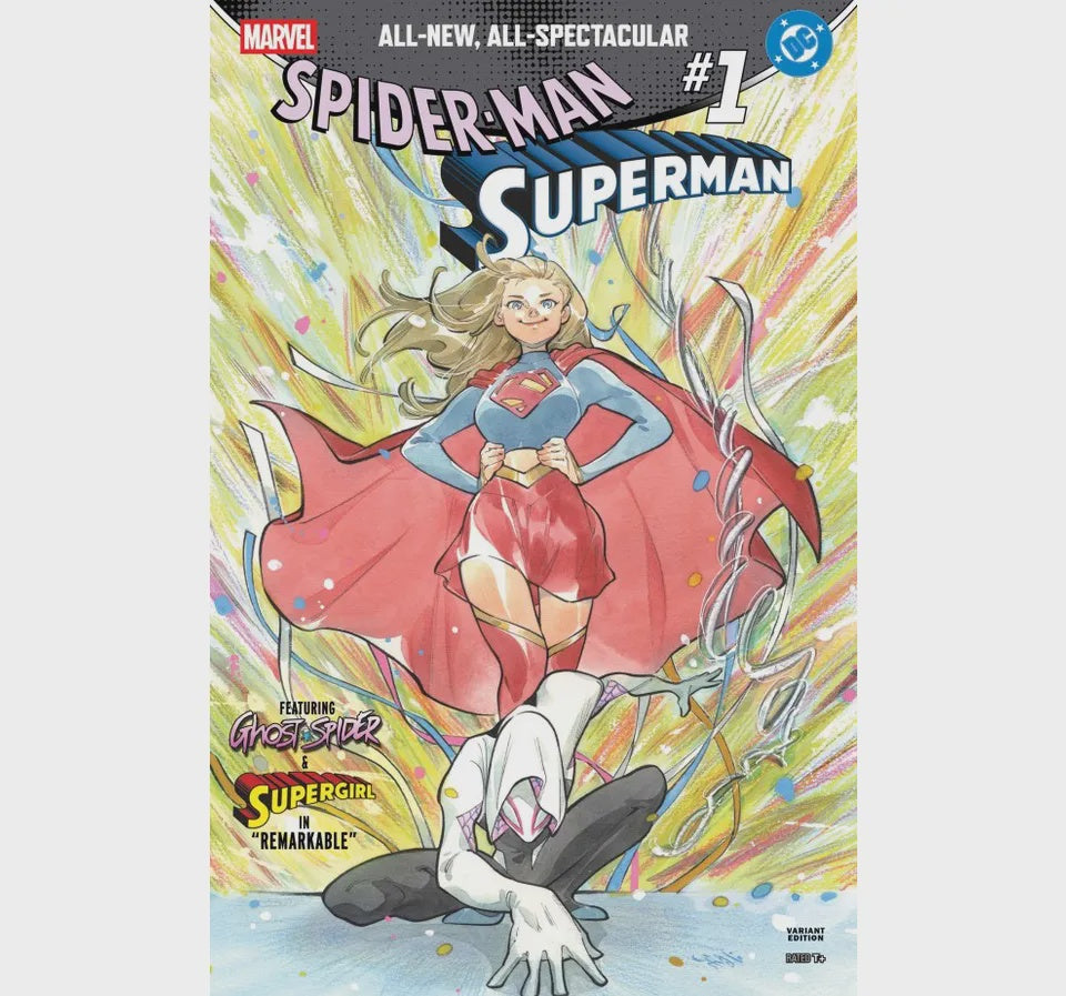 SPIDER MAN-SUPERMAN #1VARIANTE 2 / PEACH MOMOKO