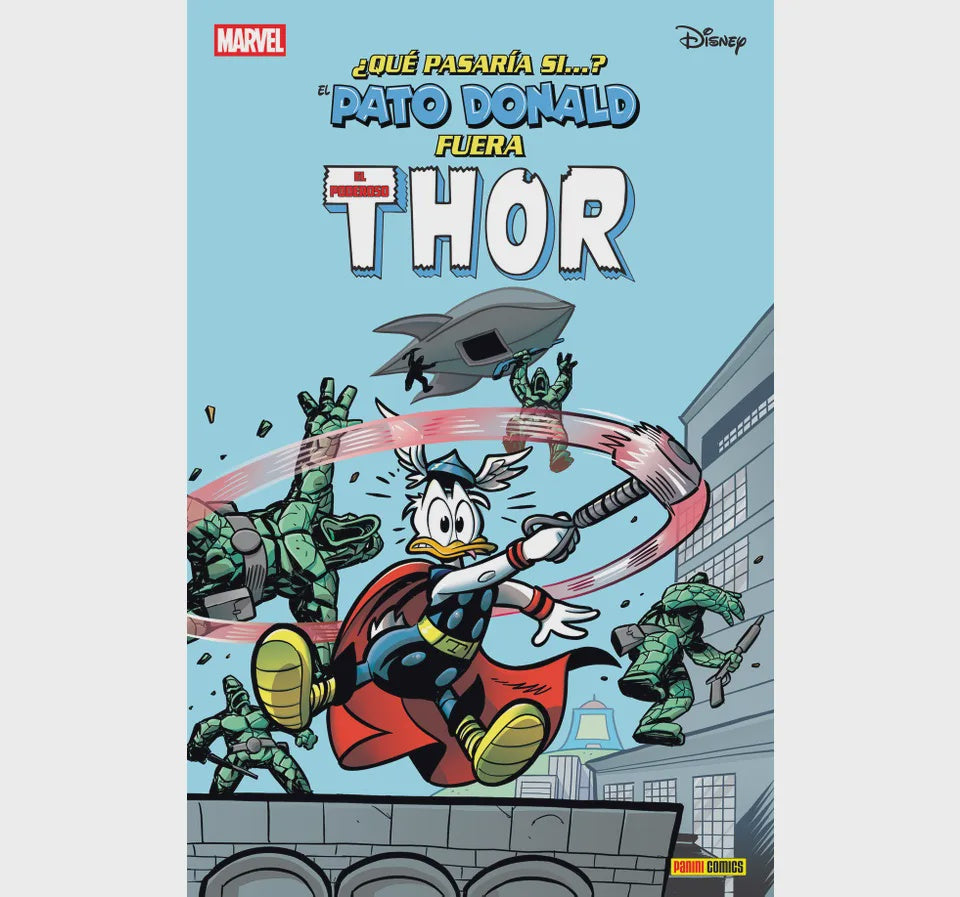 QUÉ PASARÍA SI…? EL PATO DONALD FUERA THOR-Comics-PANINI-Akibara Xpress